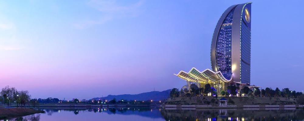 佛山君御温德姆至尊酒店外观图